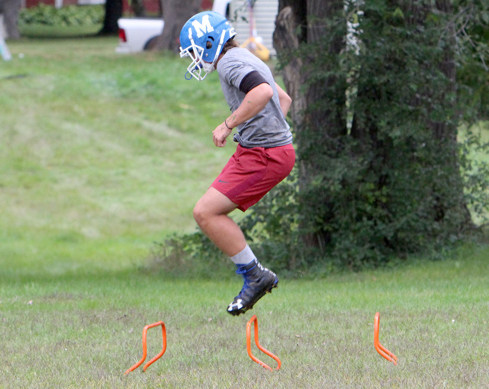 First Day of Football Practice 9-7-20